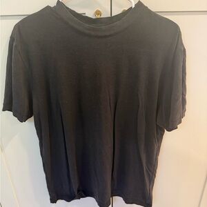 SKIMS Black boyfriend T-Shirt